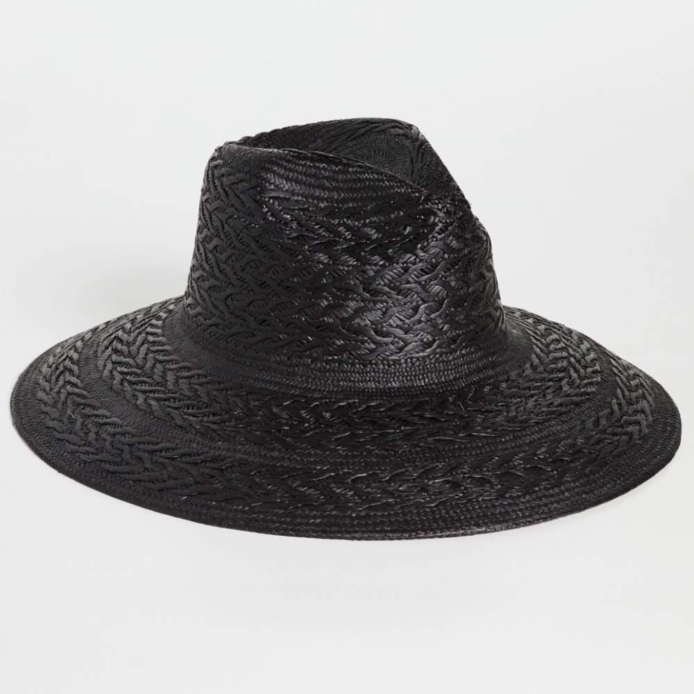 Freya Black Straw Hat